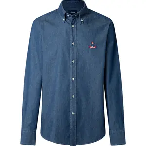 Рубашка Façonnable Chamb Birdie, синий