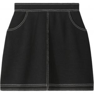 Повседневная короткая юбка для женщин Tory Burch, черный