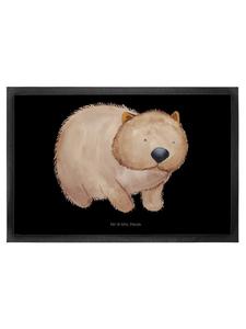 Коврик для ног Mr. & Mrs. Panda, черный