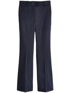 Next Брюки с расклешенными штанинами и складками спереди в цвете Navy