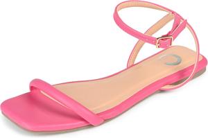 Женские сандалии Journee Collection Veena Flat, Magenta
