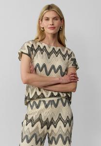 Футболка s.Oliver BLACK LABEL Print T-shirt, Ecru/Off-White