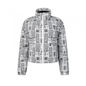 Куртка пуховая Golf Series женская с принтом по всей поверхности FILA, All Over Print