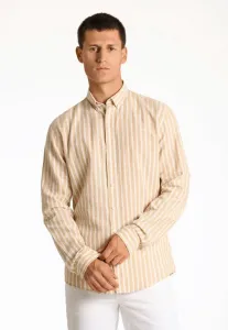 Полосатая рубашка Lindbergh, Mid Sand