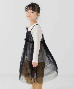 Платье-комбинация из тюля Chil2, цвет D Dot/Black