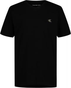 Футболка Calvin Klein для мальчиков с короткими рукавами и V-образным вырезом, мягкая, удобная, свободного кроя., Mono Black