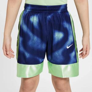 Детские шорты Nike Dri-FIT Elite 23 светло-зеленого цвета с завязками, модель NWO11