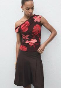 Блуза Mango Blouse, Brown