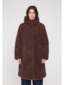 Коричневое переходное пальто MAZINE