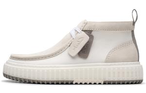 Мужские повседневные мужские среднего размера белые Clarks