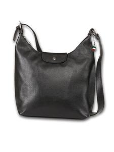 Кожаная сумка через плечо Florence, черная, примерно 32 см Florence