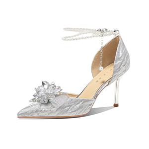 Туфли на высоком каблуке Ainer Cat Confessions Collection, женские, серебристые, 8 см Ainer-cat, Silver 8Cm