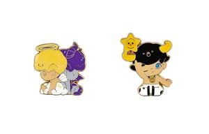 DIMOO Constellation Collection, бейджи мистери боксы одиночный мистери бокс/полный бокс 12 шт POP MART