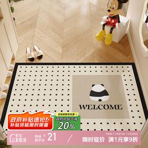 Y U-LIVE Ковер 60х90 см для прихожей, устойчивый к загрязнениям, моющийся, без запаха, в ретро-стиле