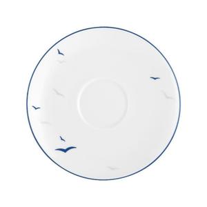 Worpswede 04164 Rügen Чайное блюдце 14,5 см Tettau, белый синий