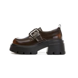 AQUASCUTUM Коричневые лоферы женские, цвет Brown