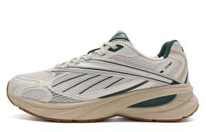 Кроссовки XTEP Basque Lifestyle Shoes Women's Low-top White Sand Grey/forest Green, белый/зеленый