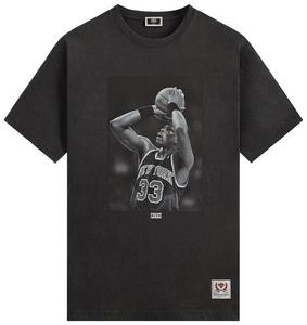 Футболка Kith For The New York Knicks Patrick Ewing Vintage Tee, черный