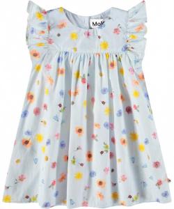Платье для девочки Cacao Small Flowers в мультиколоре Molo