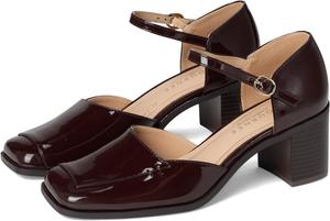 Туфли Journee Collection Women's Evangeline, Patent/Chocolate