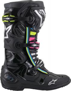 Мотоциклетные ботинки Alpinestars Men's Tech 10 Supervented High-Performance для мотокросса, Black