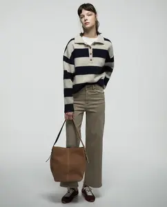 Узкие джинсы-кюлоты Sfera, бежевый