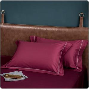 makej Наволочка из натурального шелка однотонная