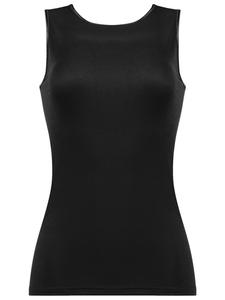 Майка Nina von C. 3er Pack Shirt ohne Arm, черный