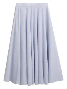 Юбка А-силуэта в полоску Gant, синий