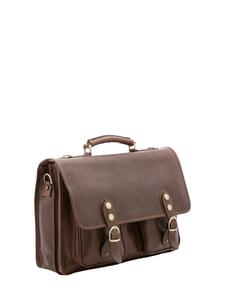 Viola Castellani Документ-сумка в темно-коричневом цвете