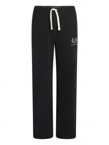 Спортивные брюки с вышитым логотипом KARL LAGERFELD, черный