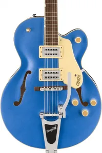 Гитара Gretsch G2420T Streamliner Hollow Body с Bigsby, грифом из лауреля, звукоснимателями Broad'Tron BT-3S, цвет Fairlane Blue