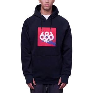 Мужская толстовка с капюшоном Knockout 686, Black