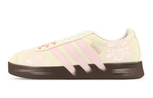 Кроссовки для скейтбординга VL COURT 2.0 Low Top, унисекс, желтые Adidas, Yellow