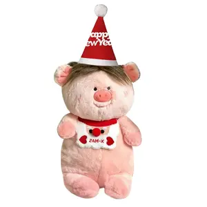 Мягкая и милая плюшевая кукла с прической поросенка, высота 35см/45см Fluffy bear