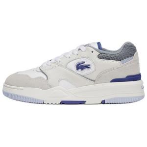 Кроссовки LACOSTE Skateboarding Shoes Women's Low-top Blue, голубой