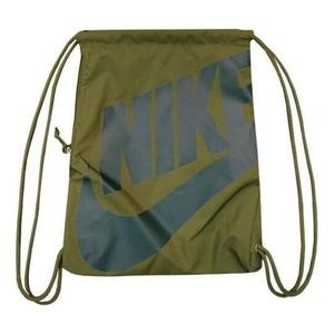 Сумка heritage gym sack drawstring backpack 'olivegreen' Nike, зеленый