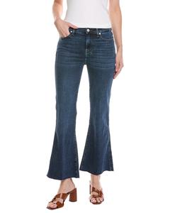 Джинсы 7 For All Mankind Slim Illusion Cropped Dojo Gilbert Jean 6 For All Mankind, синий