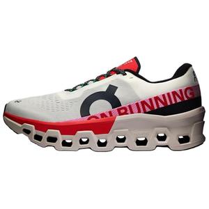 On Беговые кроссовки Cloudmster 2 Ivory Silver Red