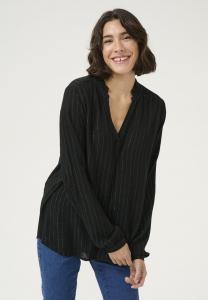 Блуза Kaffe KALIV FLOUNCE, Black Deep/Black