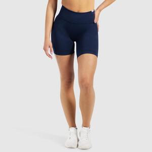 SMILODOX Женские короткие леггинсы Arleta темно-синего цвета