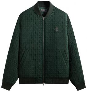 Куртка-бомбер Kith Check Quilt Avery, зеленый