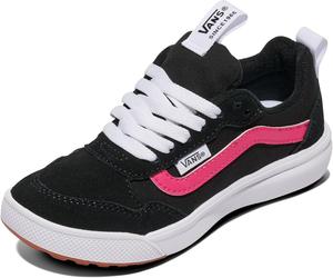 Кроссовки Vans для детей и подростков, Спортивная обувь для мальчиков и девочек для ходьбы, походов и моды, черный/розовый