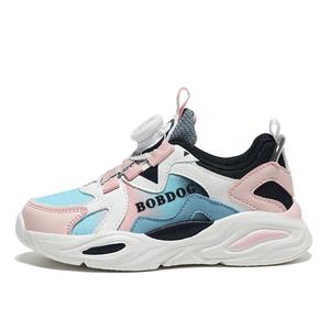 Нескользящие, износостойкие, дышащие низкие детские кроссовки для бега BOBDOG, фиолетовый