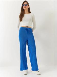 Брюки свободного кроя Bianco Lucci, небесно-голубой