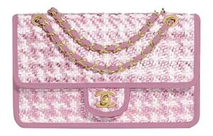 CHANEL Весенняя кожаная сумка через плечо