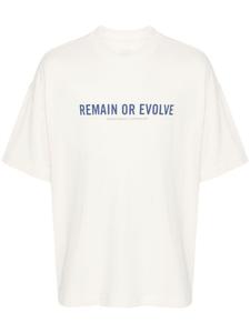 Emporio Armani футболка с логотипом, нейтральный цвет