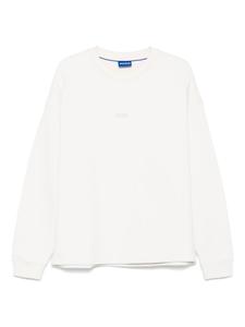 Хлопковая толстовка HUGO, белый