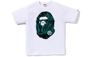 Футболка BAPE Speed Racer Big Ape Head A Bathing Ape, белый/серый