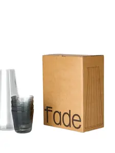 Набор кувшина и стаканов XStudio Word Fade 11 см x 22,5 см The Conran Shop, серый